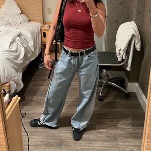 Vintage Levis 501 Barrel Jeans